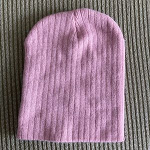 Pink beanie